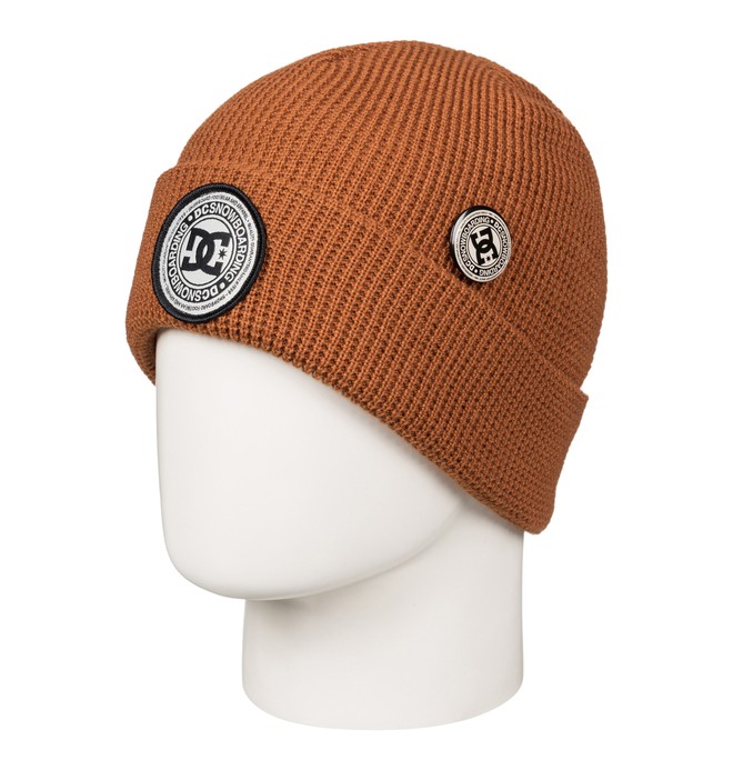 dcshoes, Neesh - Beanie met zoom, LEATHER BROWN (cpl0) 0 Neesh - Beanie met zoom Brown EDYHA03055 DC Shoes