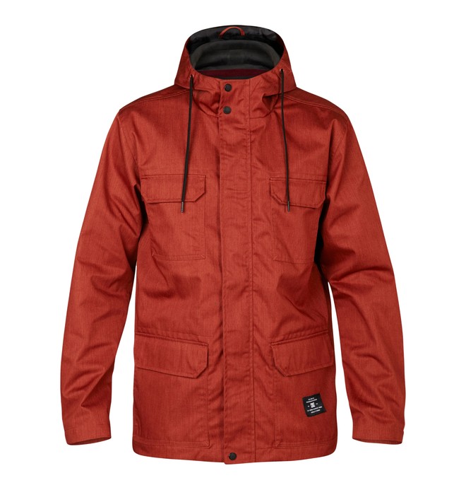dcshoes, Mastadon Jacket, PICANTE (nqv0) 0 Mastadon Jacket Orange EDYJK03001 DC Shoes