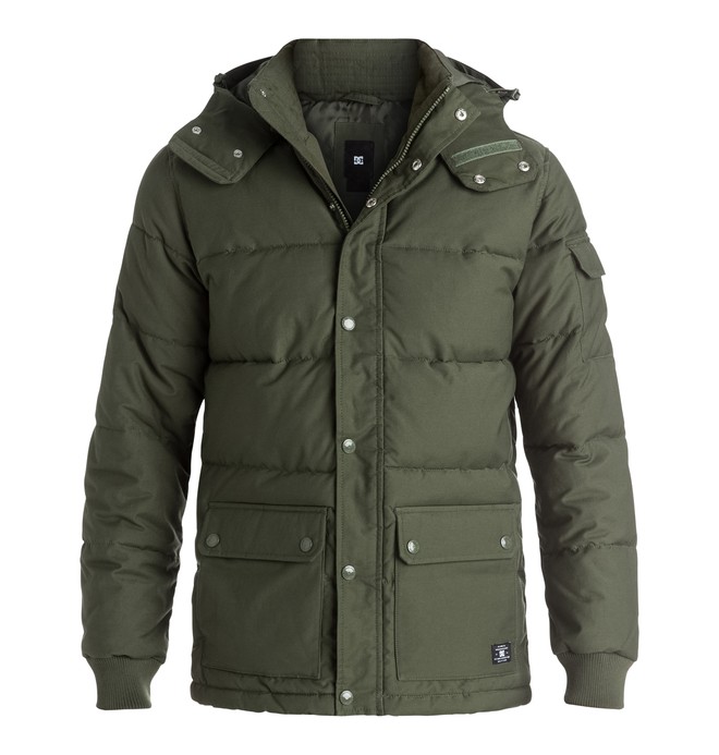 dcshoes, Arctic - Veste matelassée, FATIGUE GREEN (cqy0) 0 Arctic - Veste matelassée Marron EDYJK03072 DC Shoes