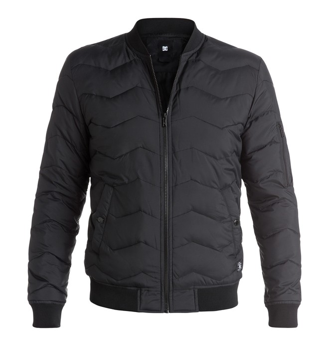 dcshoes, Malton - Veste bomber matelassée, BLACK (kvj0) 0 Malton - Veste bomber matelassée Noir EDYJK03076 DC Shoes