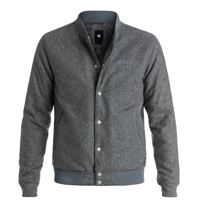 dcshoes, Penshaw - Blouson teddy, HEATHER CHARCOAL (kteh) 0 Penshaw - Blouson teddy Noir EDYJK03078 DC Shoes