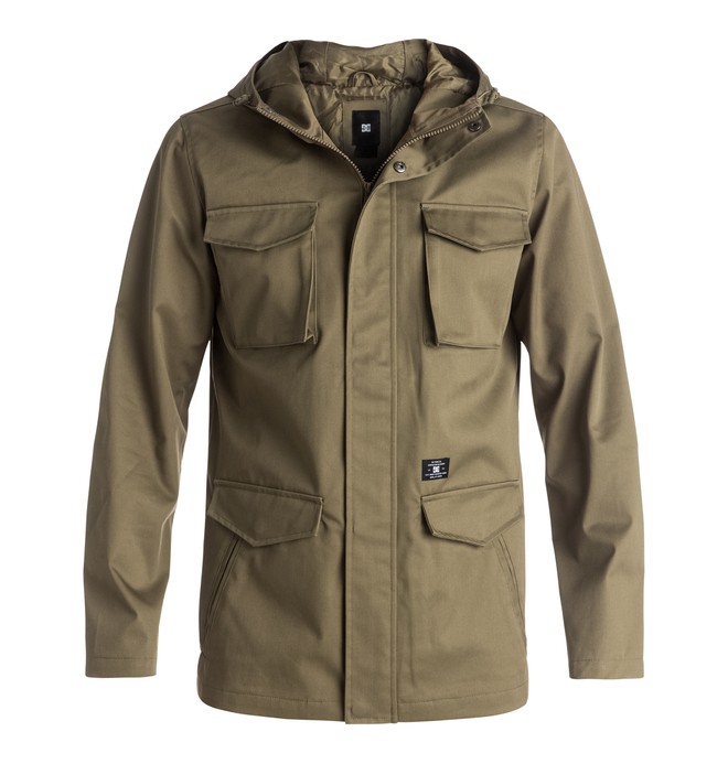 dcshoes, Mastadon - M65 Jacket, DUSKY GREEN (tpd0) 0 Mastadon - M65 Jacket Beige EDYJK03092 DC Shoes