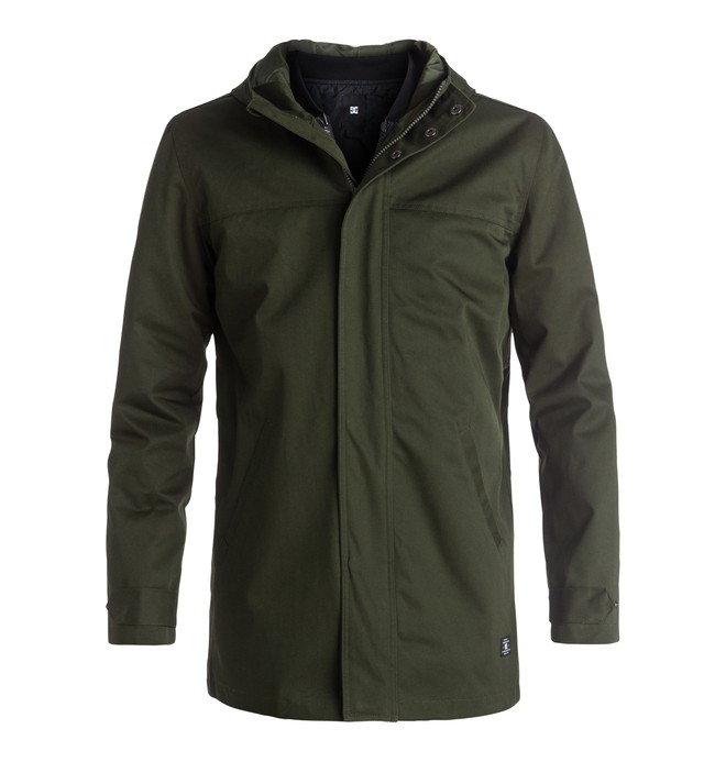 dcshoes, Ash Ville - Parka 3 en 1, DARK OLIVE (csn0) 0 Ash Ville - Parka 3 en 1 Marron EDYJK03110 DC Shoes