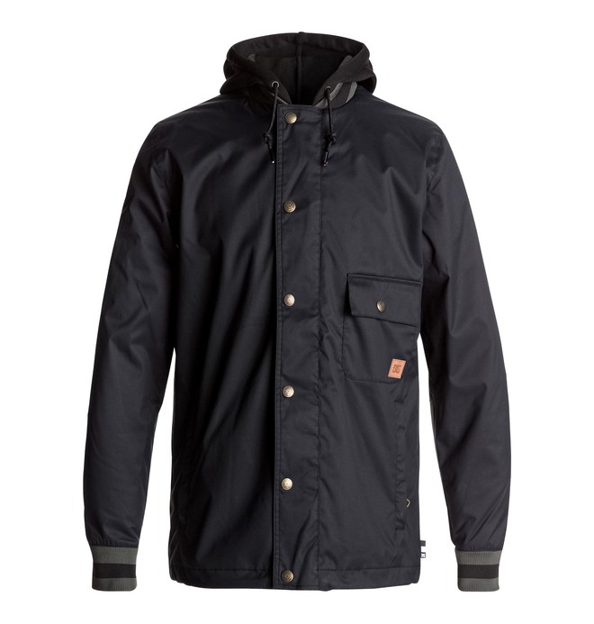 dcshoes, Men's Flux Coaches Jacket, BLACK (kvj0) 0 Men's Flux Coaches Jacket Black EDYJK03116 DC Shoes