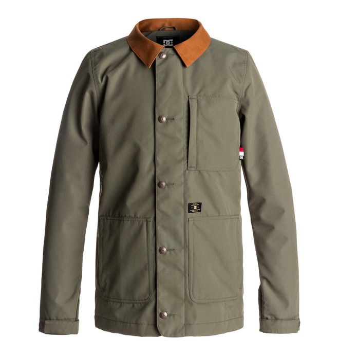 dcshoes, Operative - Giacca camicia tecnica da tavola, BEETLE (gqm0) 0 Operative - Giacca camicia tecnica da tavola Green EDYJK03118 DC Shoes