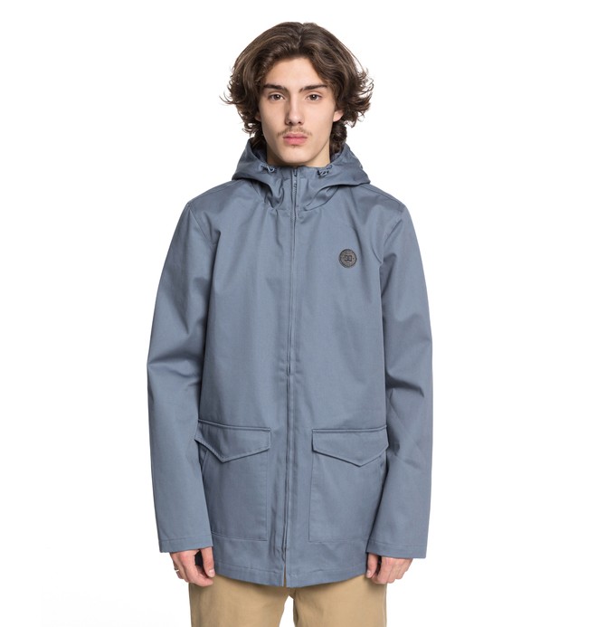 dcshoes, Men's Oxford Water Resistant Field Jacket, BLUE MIRAGE (bmk0) 0 Men's Oxford Water Resistant Field Jacket Blue EDYJK03127 DC Shoes