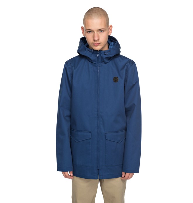 dcshoes, Men's Oxford Water Resistant Field Jacket, WASHED INDIGO (bsa0) 0 Men's Oxford Water Resistant Field Jacket Blue EDYJK03127 DC Shoes