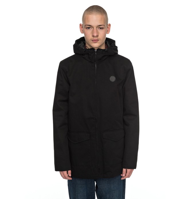 dcshoes, Men's Oxford Water Resistant Field Jacket, BLACK (kvj0) 0 Men's Oxford Water Resistant Field Jacket Black EDYJK03127 DC Shoes