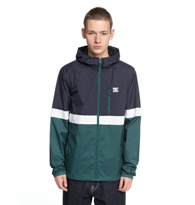 dcshoes, Men's Dagup Triple Block Windbreaker, JUNE BUG (gsr0) 0 Men's Dagup Triple Block Windbreaker Green EDYJK03144 DC Shoes
