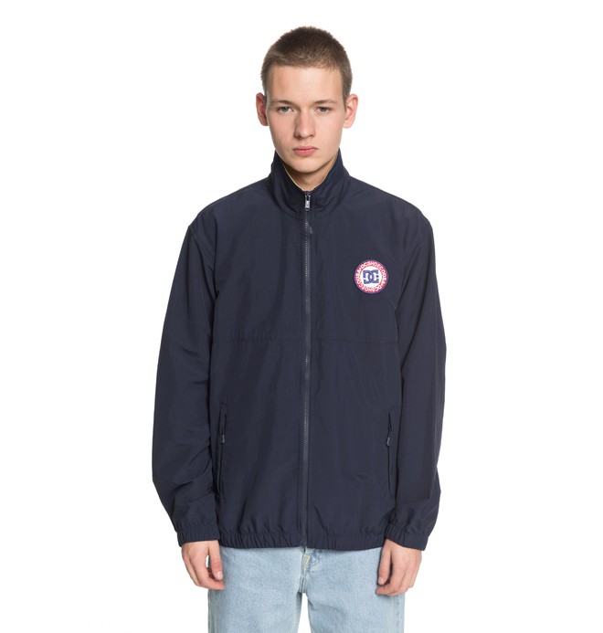 dcshoes, Men's Hazley Windbreaker, DARK INDIGO (byj0) 0 Men's Hazley Windbreaker Blue EDYJK03153 DC Shoes