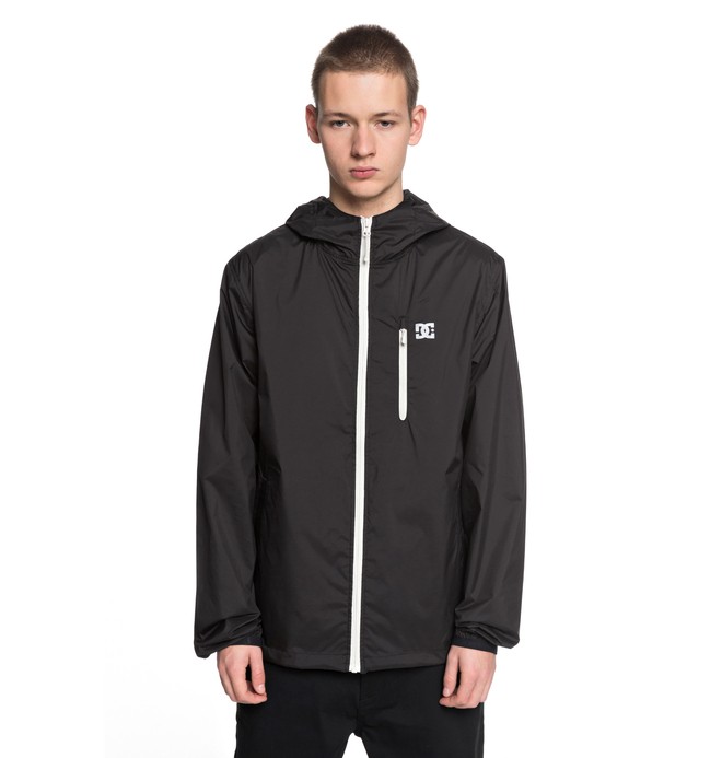 dcshoes, Men's Dagup 3 Windbreaker, BLACK (kvj0) 0 Men's Dagup 3 Windbreaker Black EDYJK03161 DC Shoes