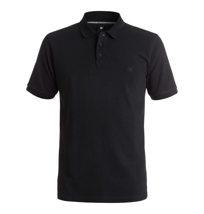 dcshoes, Men's Holborn Polo Shirt, BLACK (kvj0) 0 Men's Holborn Polo Shirt Black EDYKT03002 DC Shoes