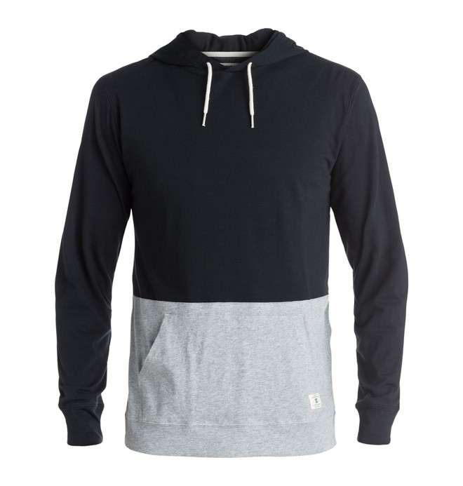 dcshoes, Heroland - Hooded Long Sleeve T-Shirt, BLACK (kvj0) 0 Heroland - Hooded Long Sleeve T-Shirt Black EDYKT03278 DC Shoes