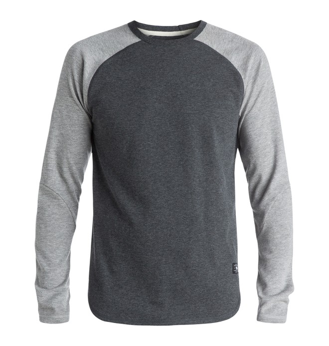 dcshoes, Luckenwald - Long Sleeve T-Shirt, HEATHER CHARCOAL (kteh) 0 Luckenwald - Long Sleeve T-Shirt EDYKT03280 DC Shoes