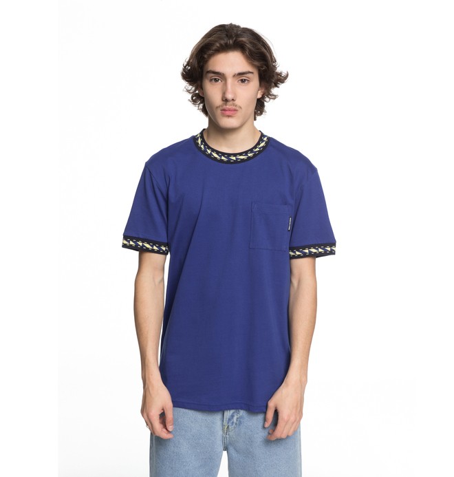 dcshoes, Men's Dunbar Pocket Tee, SODALITE BLUE (byb0) 0 Men's Dunbar Pocket Tee Blue EDYKT03372 DC Shoes