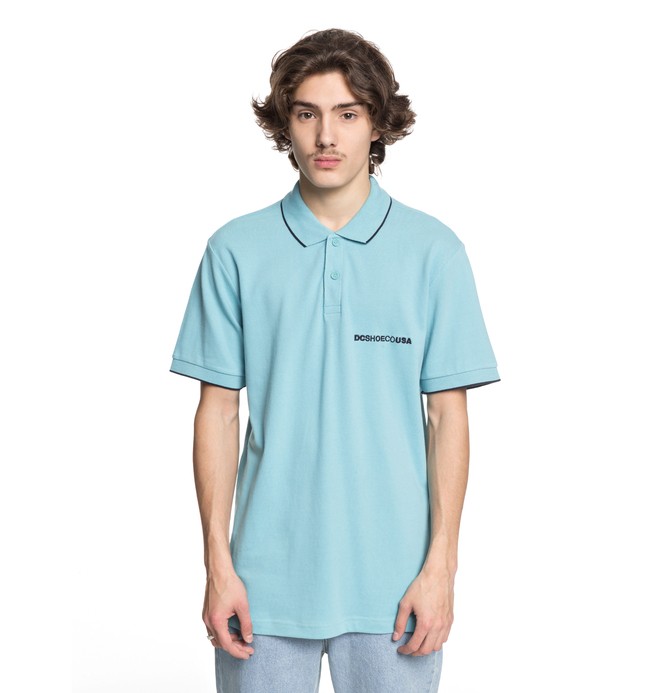 dcshoes, Lakebay - Poloshirt, MARINE BLUE (bha0) 0 Lakebay - Poloshirt Blau EDYKT03374 DC Shoes