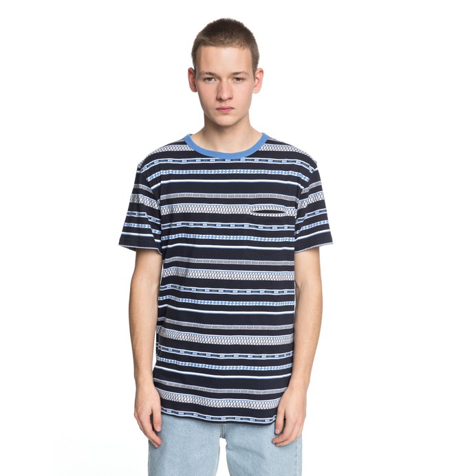 dcshoes, Men's Aldersyde Tee, DARK INDIGO (byj0) 0 Men's Aldersyde Tee Blue EDYKT03378 DC Shoes