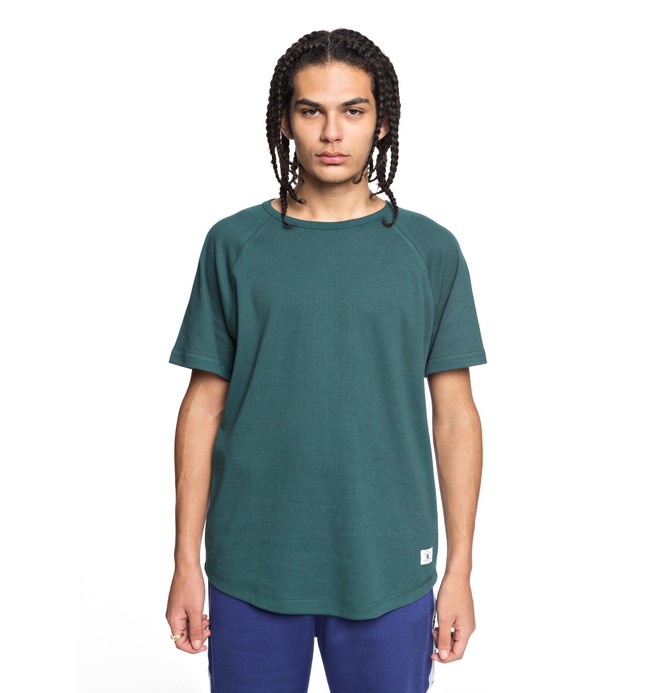 dcshoes, Men's Renfrew Tee, JUNE BUG (gsr0) 0 Men's Renfrew Tee Green EDYKT03390 DC Shoes