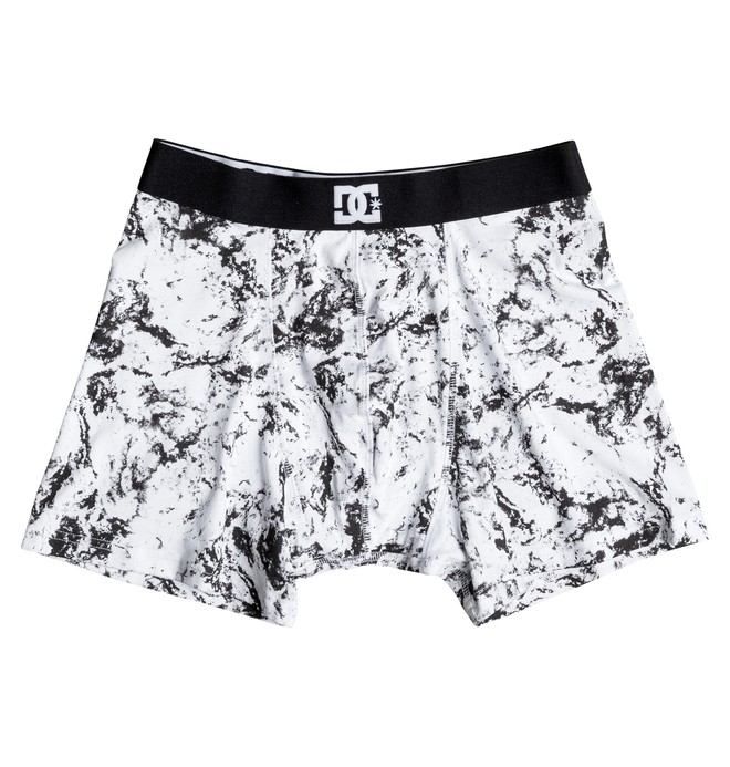 dcshoes, Woolsey - Boxer, LILY WHITE STORM PRINT (wcq1) 0 Woolsey - Boxer Blanc EDYLW00003 DC Shoes