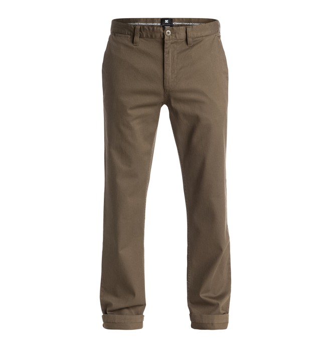 dcshoes, Worker Straight 32" - Chinos, TAUPE (tms0) 0 Worker Straight 32" - Chinos Beige EDYNP03107 DC Shoes