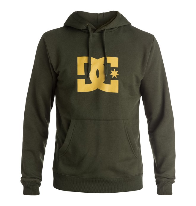 dcshoes, Star - Sweatshirt, DARK OLIVE (csn0) 0 Star - Sweatshirt Brown EDYSF03107 DC Shoes