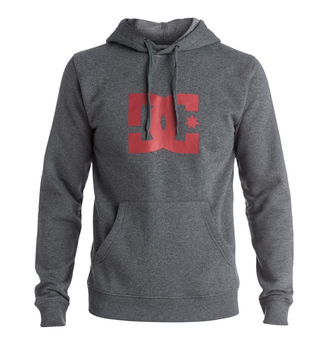 dcshoes, Star - Sweatshirt, CHARCOAL HEATHER (kteh) 0 Star - Sweatshirt Black EDYSF03107 DC Shoes
