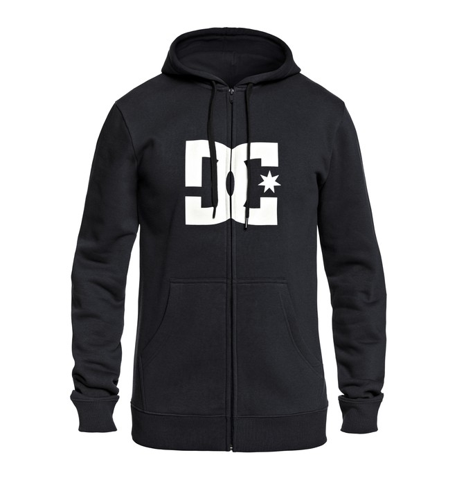 dcshoes, Star - Zip-Up Hoodie, BLACK (kvj0) 0 Star - Zip-Up Hoodie Black EDYSF03108 DC Shoes