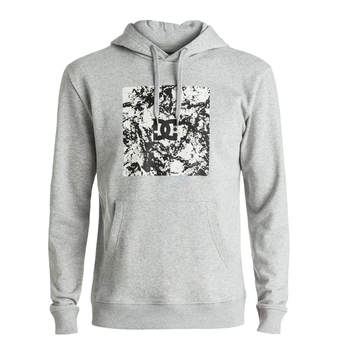 dcshoes, Square - Hoodie, GREY HEATHER (knfh) 0 Square - Hoodie Black EDYSF03124 DC Shoes