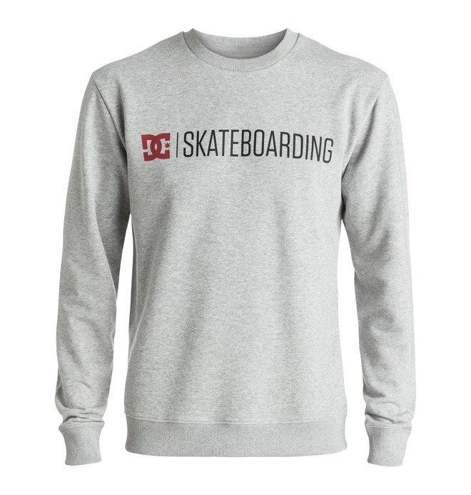 dcshoes, Minimal 16" - Sweatshirt, GREY HEATHER (knfh) 0 Minimal 16" - Sweatshirt EDYSF03128 DC Shoes