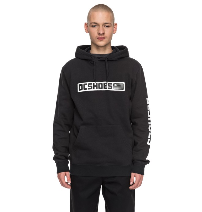 dcshoes, Replica - Sweat à capuche, BLACK (kvj0) 0 Replica - Sweat à capuche Noir EDYSF03131 DC Shoes