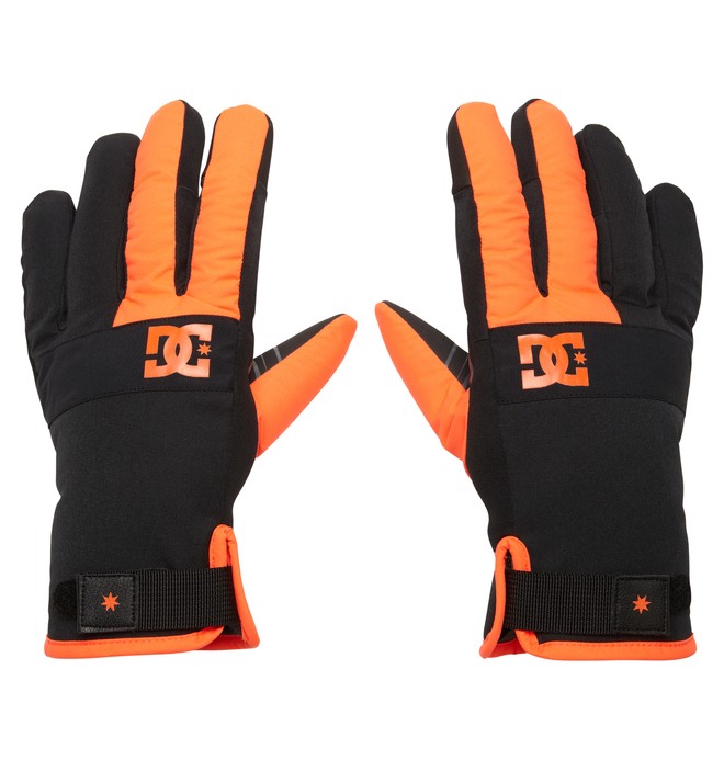 dcshoes, Men's Antuco 15 Gloves, SHOCKING ORANGE (nlh0) 0 Men's Antuco 15 Gloves Orange EDYTH00002 DC Shoes