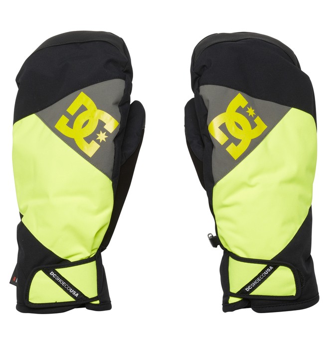 dcshoes, Men's Seger Mitt Gloves, SAFETY YELLOW (yhj0) 0 Men's Seger Mitt Gloves Yellow EDYTH00010 DC Shoes