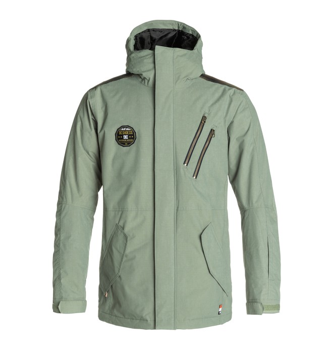 dcshoes, Men's Camp Snow Jacket, SEA SPRAY (glw0) 0 Men's Camp Snow Jacket EDYTJ03011 DC Shoes