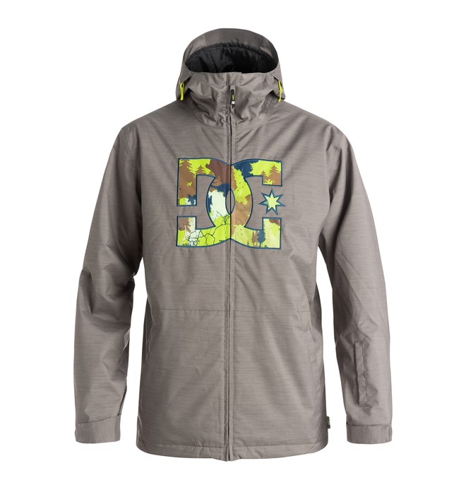 dcshoes, Men's Story Snow Jacket, HEATHER PEWTER (bev0) 0 Men's Story Snow Jacket EDYTJ03025 DC Shoes