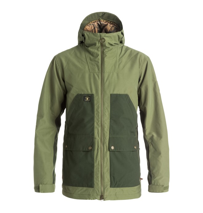 dcshoes, Men's Summit Snow Jacket, FOUR LEAF CLOVER (gph0) 0 Men's Summit Snow Jacket EDYTJ03026 DC Shoes