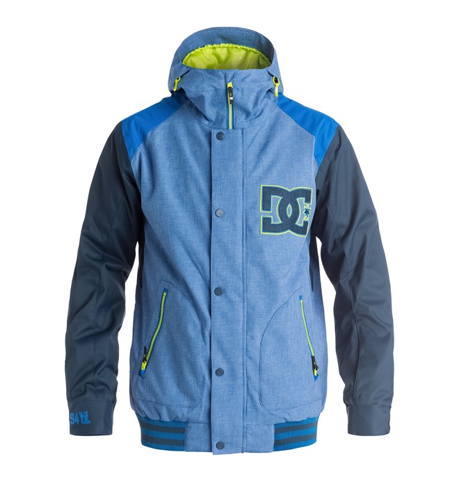 dcshoes, DCLA - Varsity Snow Jacket, NAUTICAL BLUE (bqr0) 0 DCLA - Varsity Snow Jacket EDYTJ03036 DC Shoes