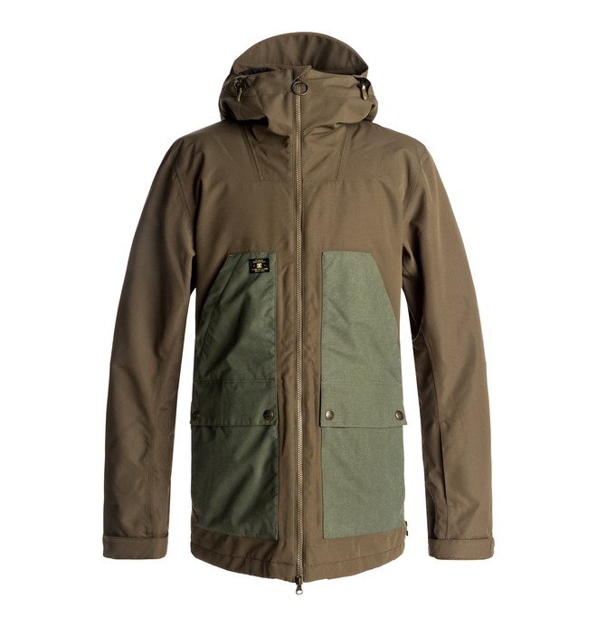 dcshoes, Summit - Giacca da snowboard, BEETLE (gqm0) 0 Summit - Giacca da snowboard Green EDYTJ03041 DC Shoes