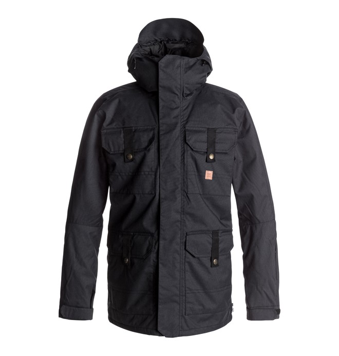 dcshoes, Men's Servo Snow Jacket, BLACK (kvj0) 0 Men's Servo Snow Jacket Black EDYTJ03043 DC Shoes