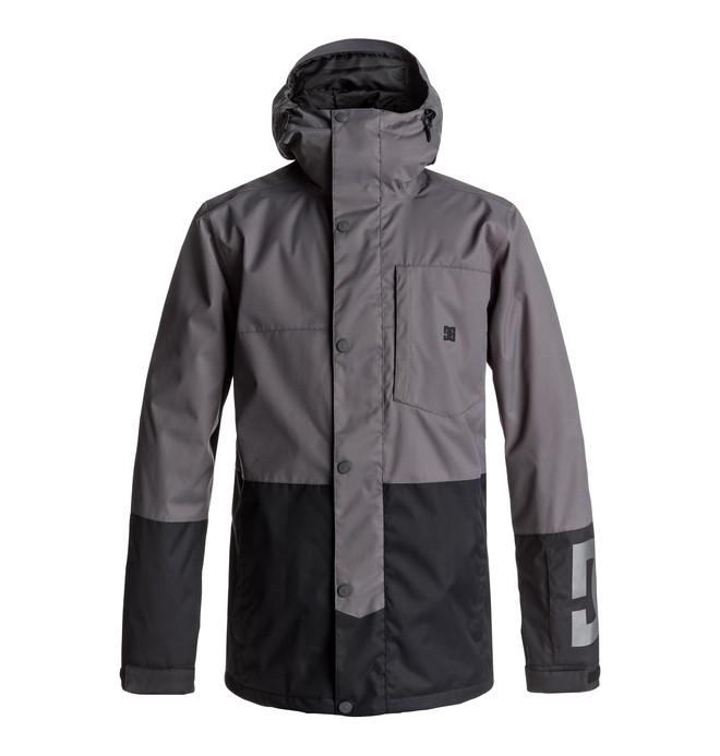 dcshoes, Сноубордическая куртка Defy, DARK SHADOW (krp0) 0 Сноубордическая куртка Defy Черный EDYTJ03050 DC Shoes