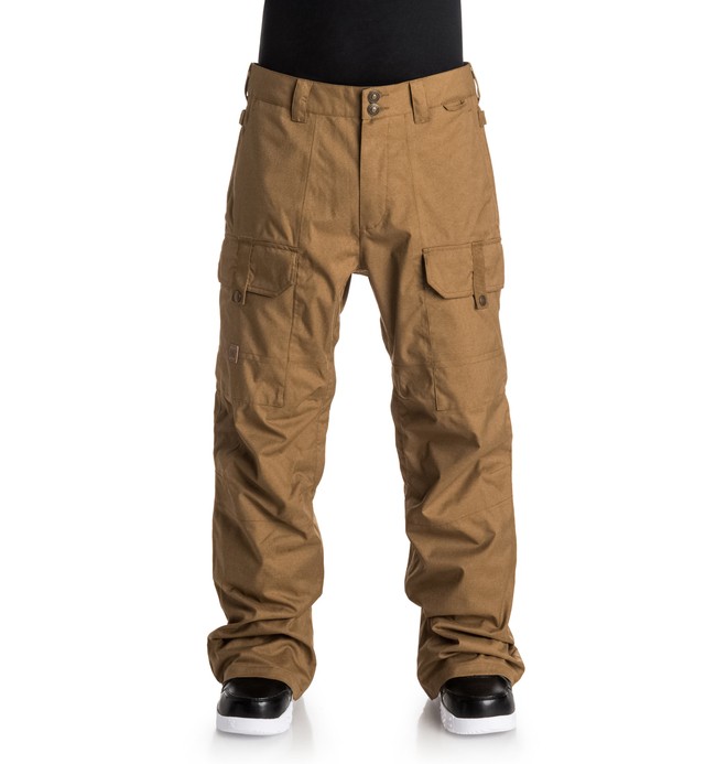 dcshoes, Men's Code Snow Pants, DULL GOLD (cne0) 0 Men's Code Snow Pants EDYTP03019 DC Shoes