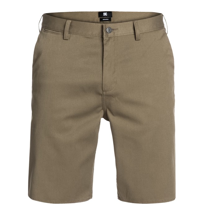 dcshoes, DC Worker Straight Shorts, STONE GRAY (cpn0) 0 DC Worker Straight Shorts Brown EDYWS03000 DC Shoes