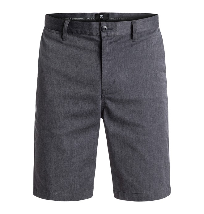 dcshoes, Worker Heather Straight - Shorts, DARK INDIGO (byj0) 0 Worker Heather Straight - Shorts Blue EDYWS03055 DC Shoes