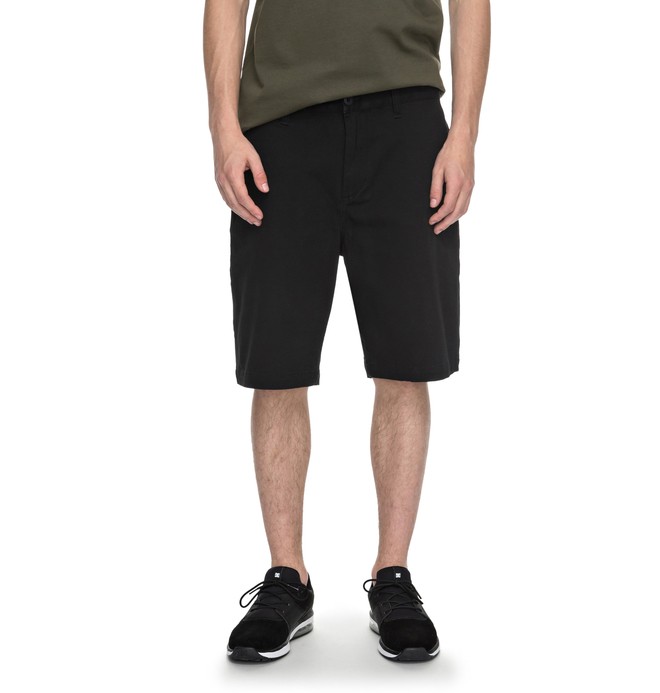 dcshoes, Men's Worker Straight 20.5" Shorts, BLACK (kvj0) 0 Men's Worker Straight 20.5" Shorts Black EDYWS03064 DC Shoes