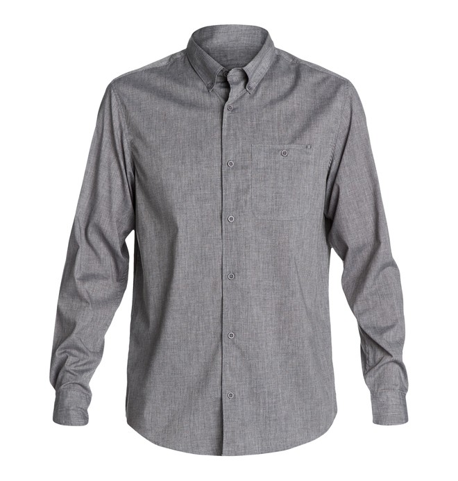 dcshoes, Chamber LS Shirt, BLACK (kvj0) 0 Chamber LS Shirt Black EDYWT03007 DC Shoes