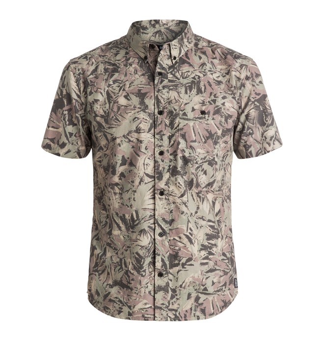 dcshoes, Vacation - Short Sleeve Shirt, WATERCOLOR CAMO (kvj4) 0 Vacation - Short Sleeve Shirt EDYWT03095 DC Shoes