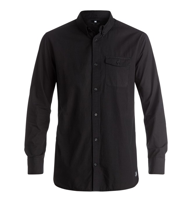 dcshoes, Naperville - Long Sleeve Shirt, BLACK (kvj0) 0 Naperville - Long Sleeve Shirt Black EDYWT03130 DC Shoes