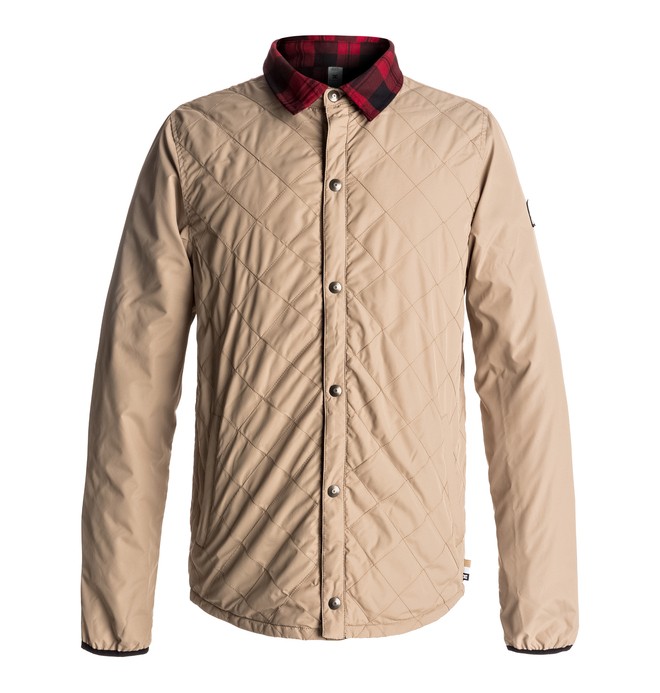 dcshoes, Network - Technical Riding Shacket, INCENSE (cjz0) 0 Network - Technical Riding Shacket Brown EDYWT03153 DC Shoes