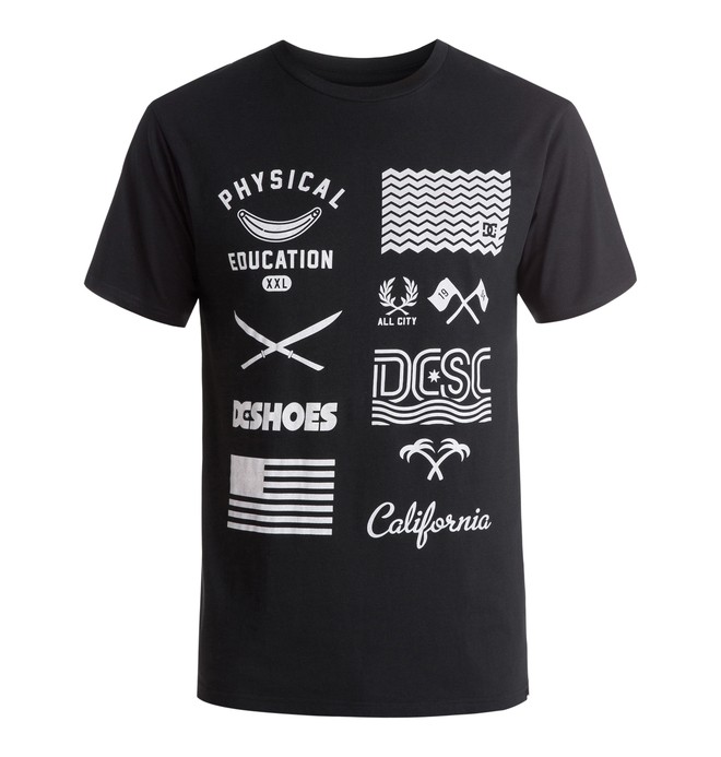 dcshoes, Paranoid Summer - T-Shirt, BLACK (kvj0) 0 Paranoid Summer - T-Shirt EDYZT03385 DC Shoes