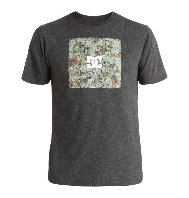 dcshoes, Bush Box - T-Shirt, DARK HEATHER GREY (krph) 0 Bush Box - T-Shirt EDYZT03437 DC Shoes