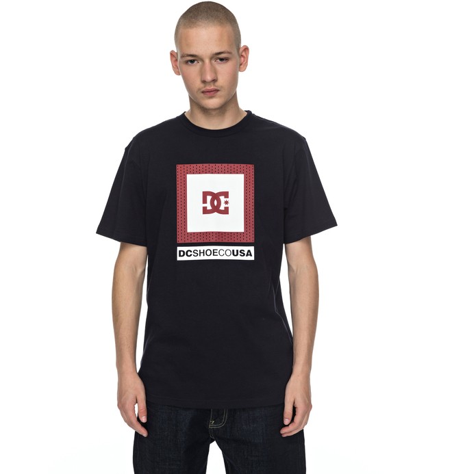 dcshoes, Attitude - T-Shirt, DARK INDIGO (byj0) 0 Attitude - T-Shirt Blue EDYZT03690 DC Shoes